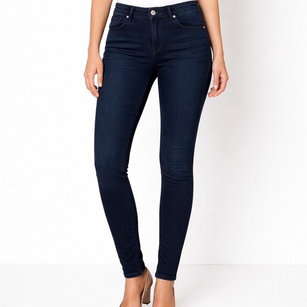 Buffalo David Bitton Hope Skinny Dark Blue Stretch Jeans Size 8